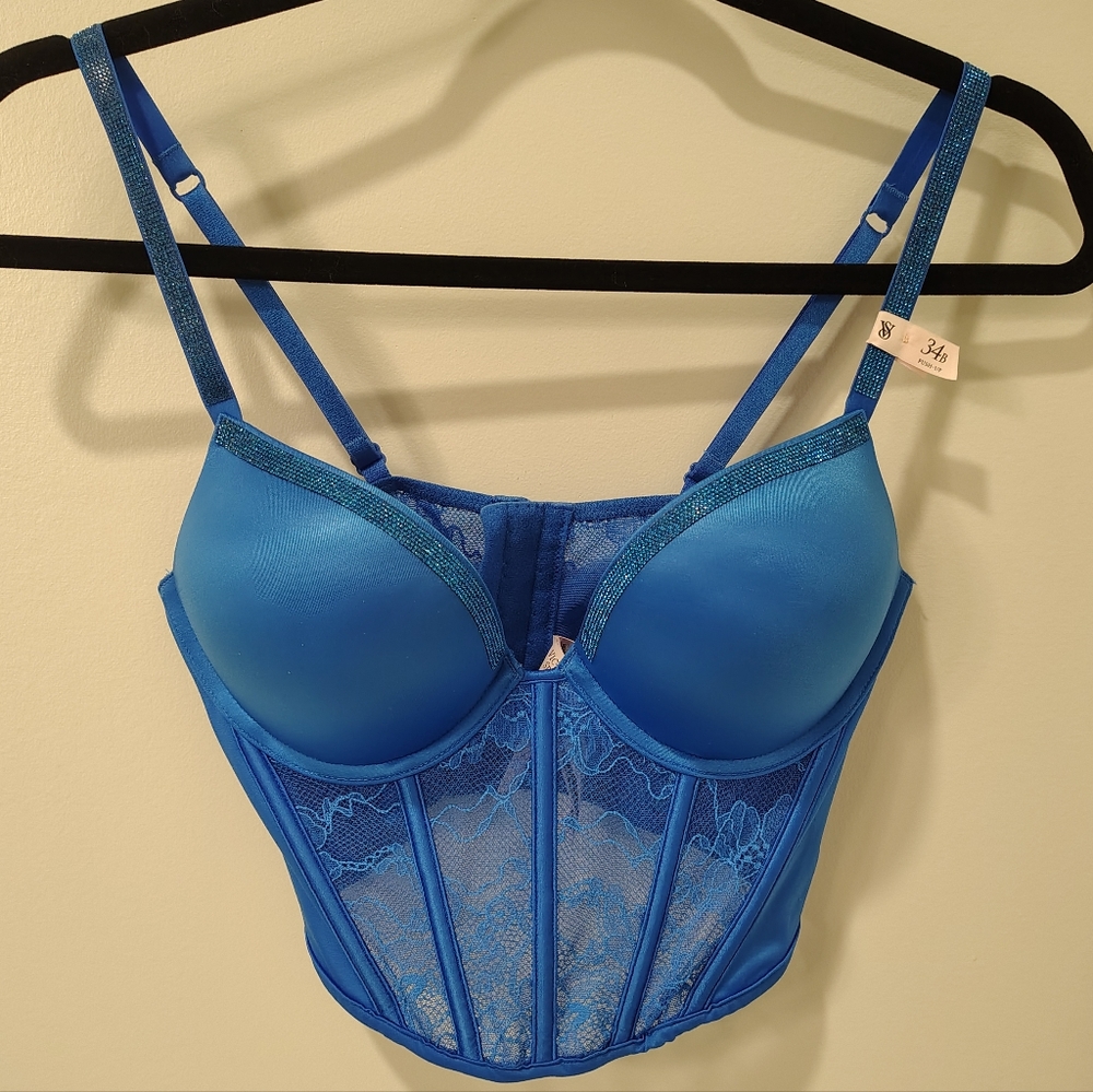 Victoria's Secret Bombshell Push Up Corset 34B